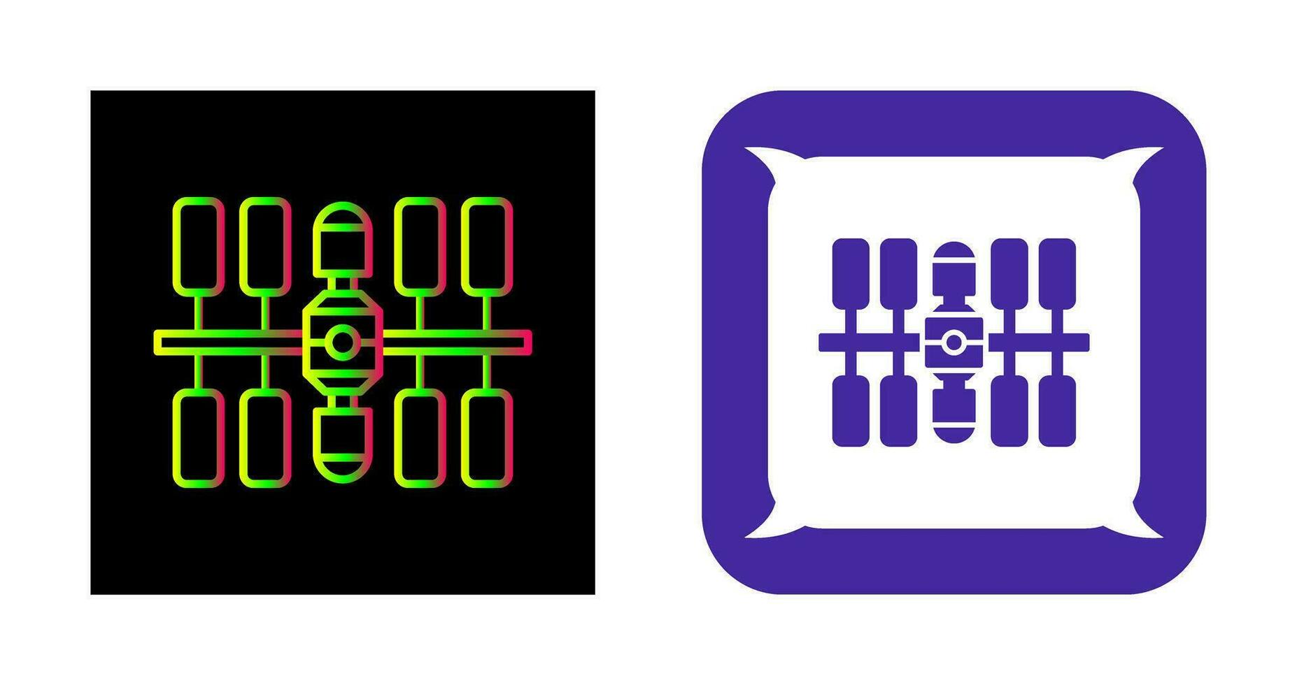 Space Station Vector Icon