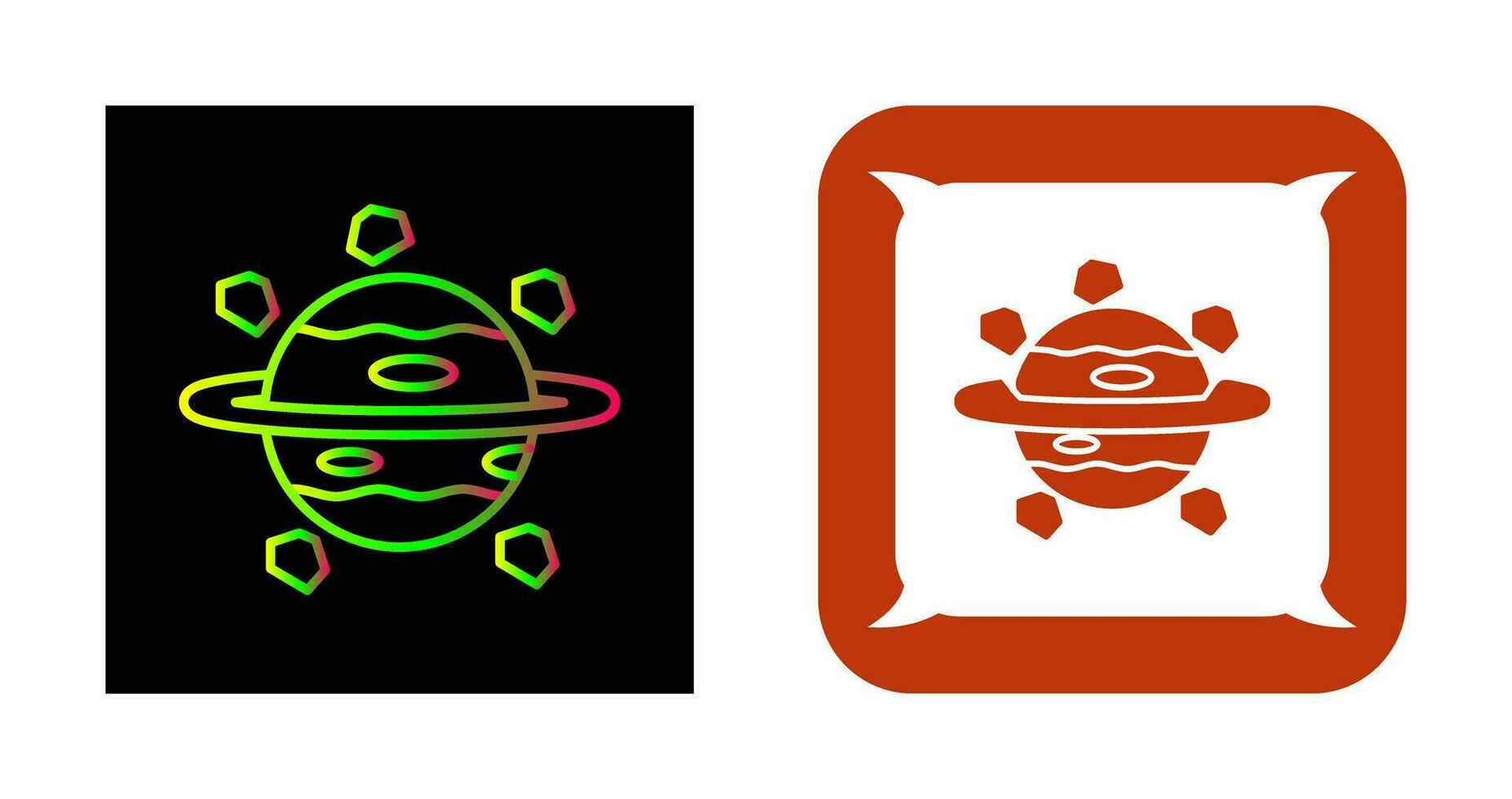 Saturn Vector Icon