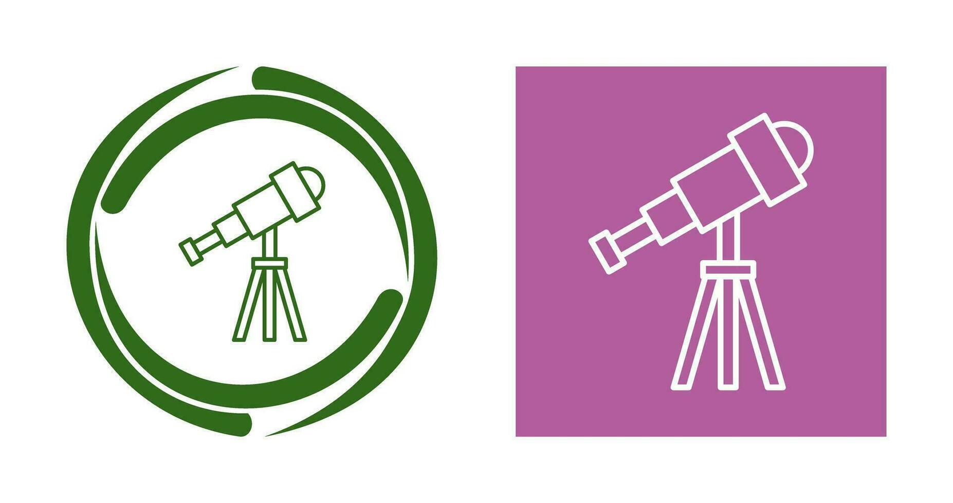 Telescope Vector Icon