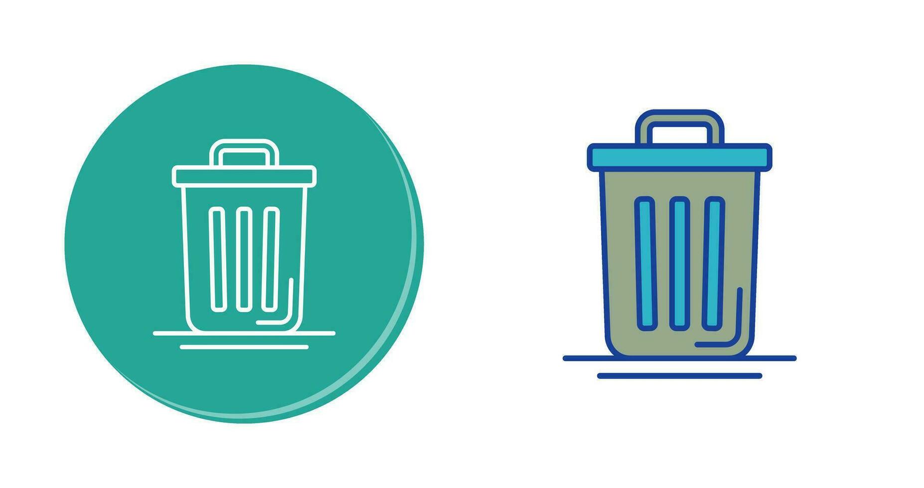 Trash Can Vector Icon