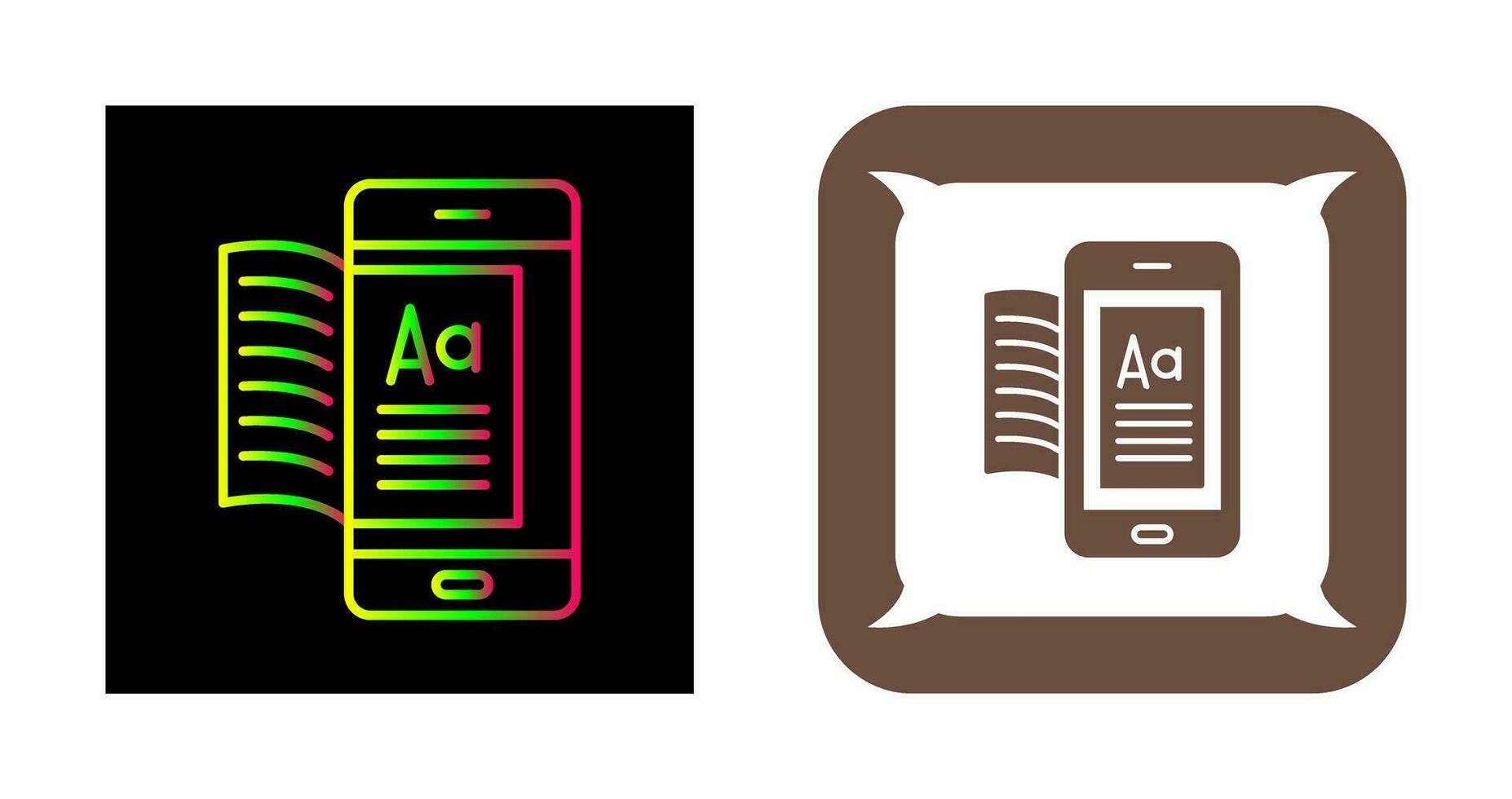 Ebook Vector Icon