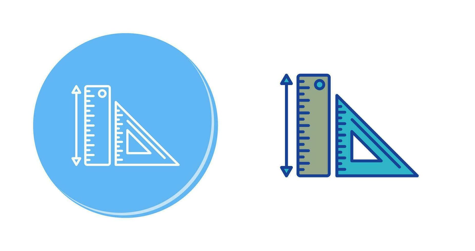 Rulers Vector Icon