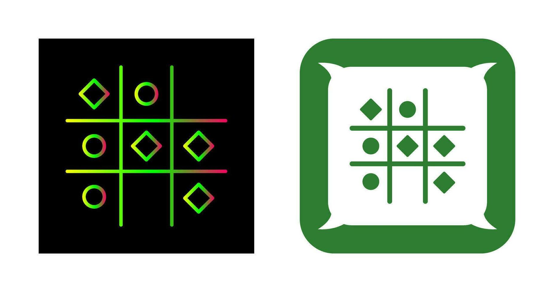 Tic Tac Toe Vector Icon