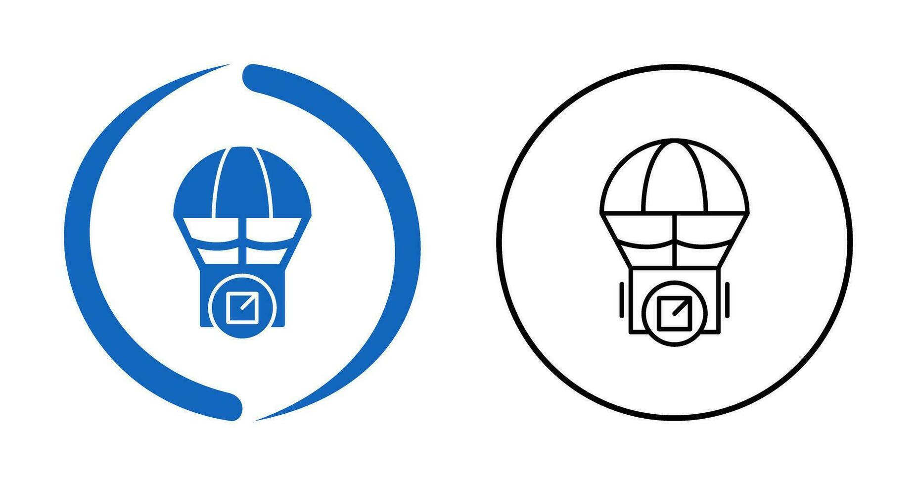 Parachute Vector Icon