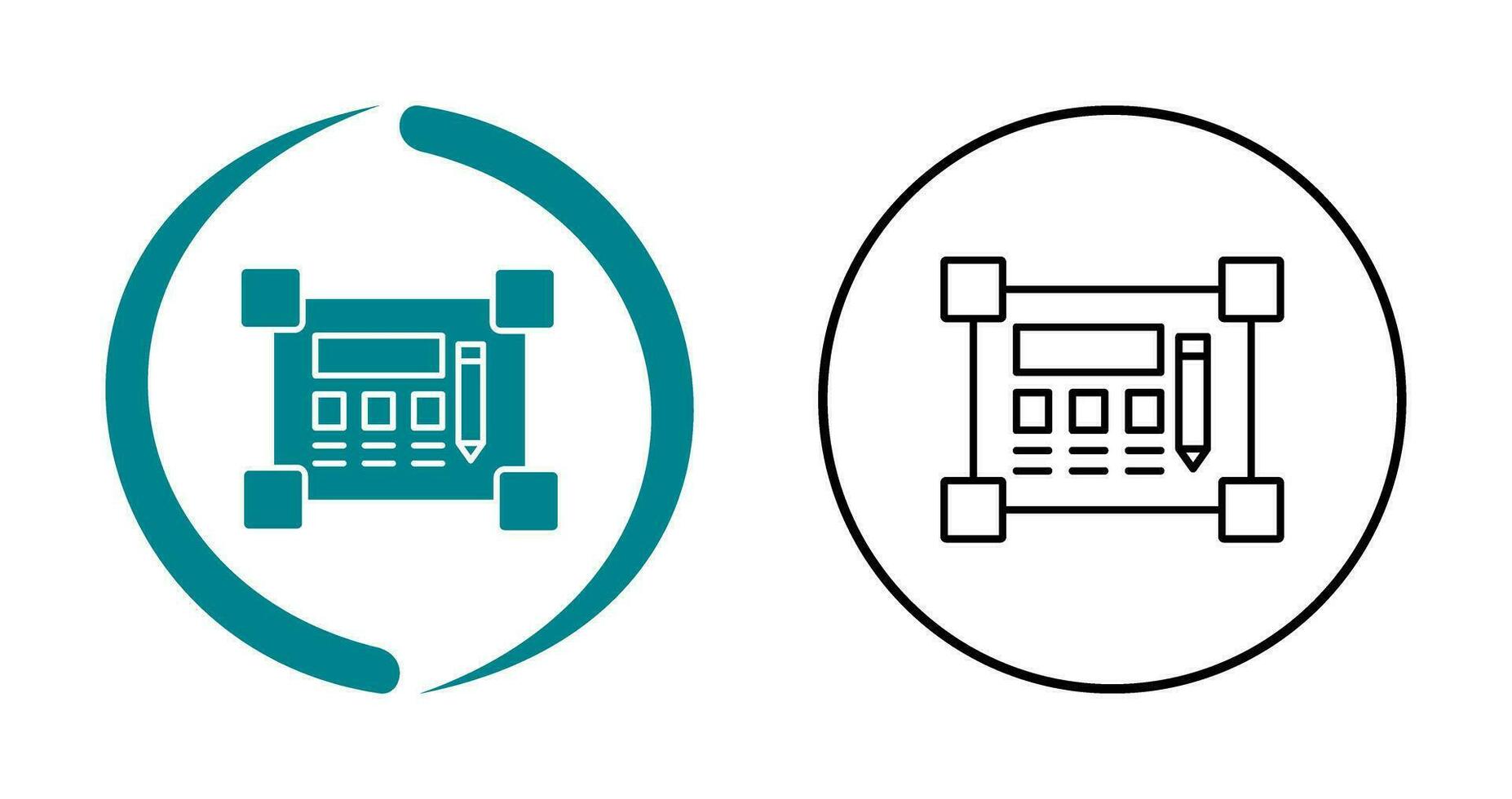 Blueprint Vector Icon