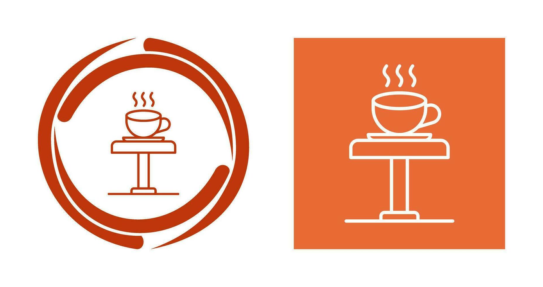 Coffee Table Vector Icon