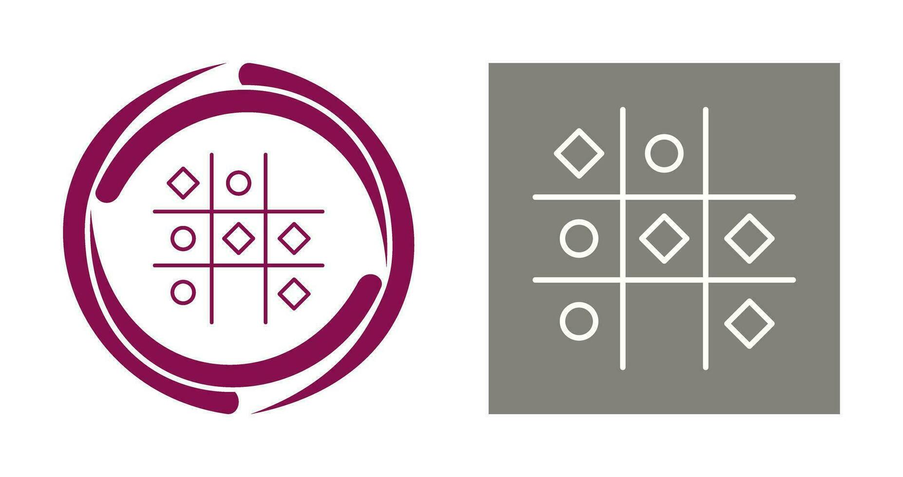 Tic Tac Toe Vector Icon