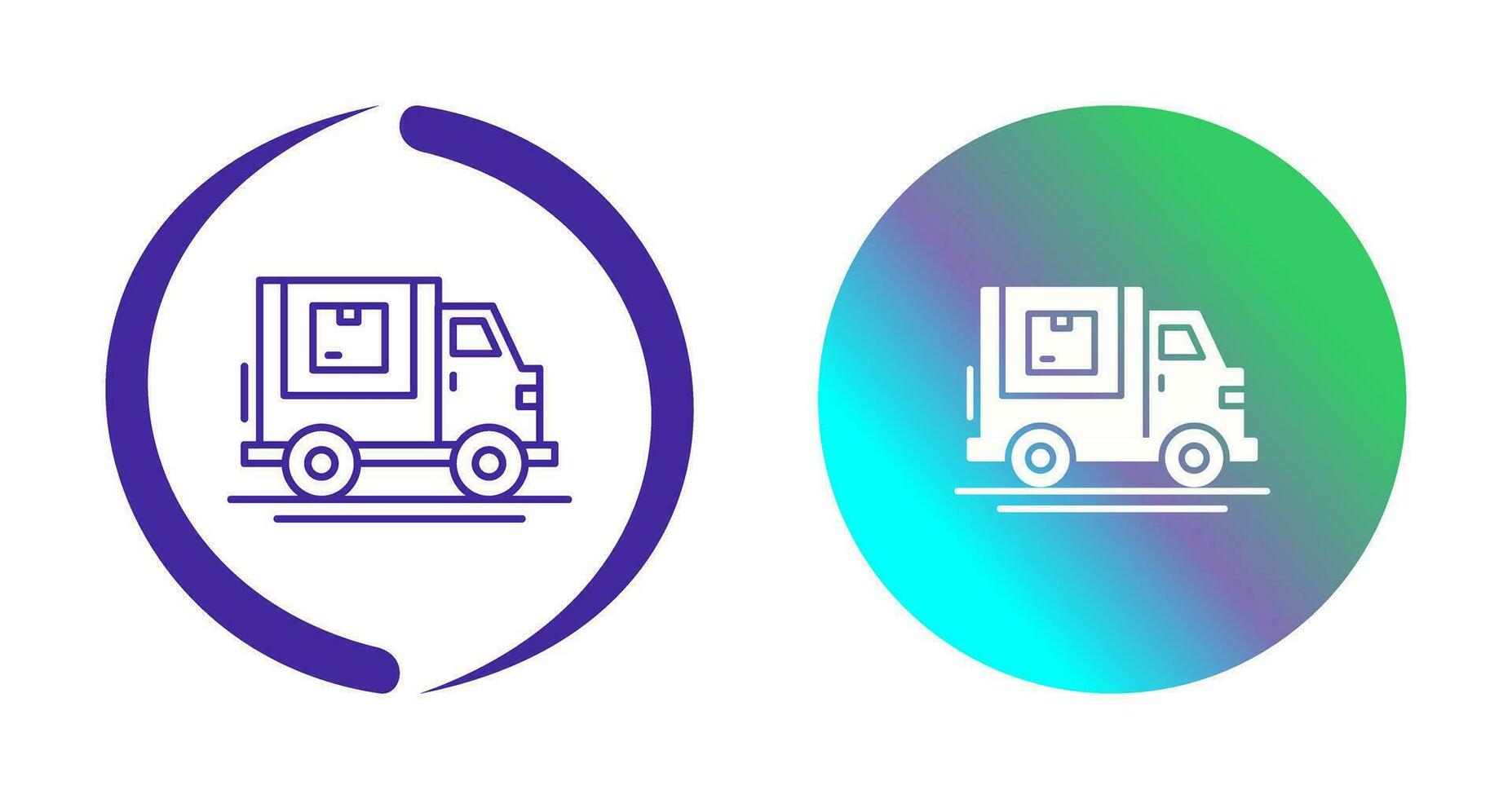 Delivery Truck Vector Icon