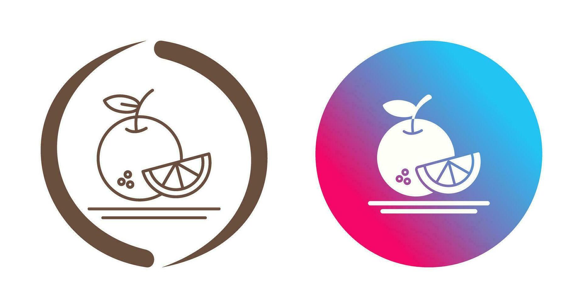 Orange Vector Icon
