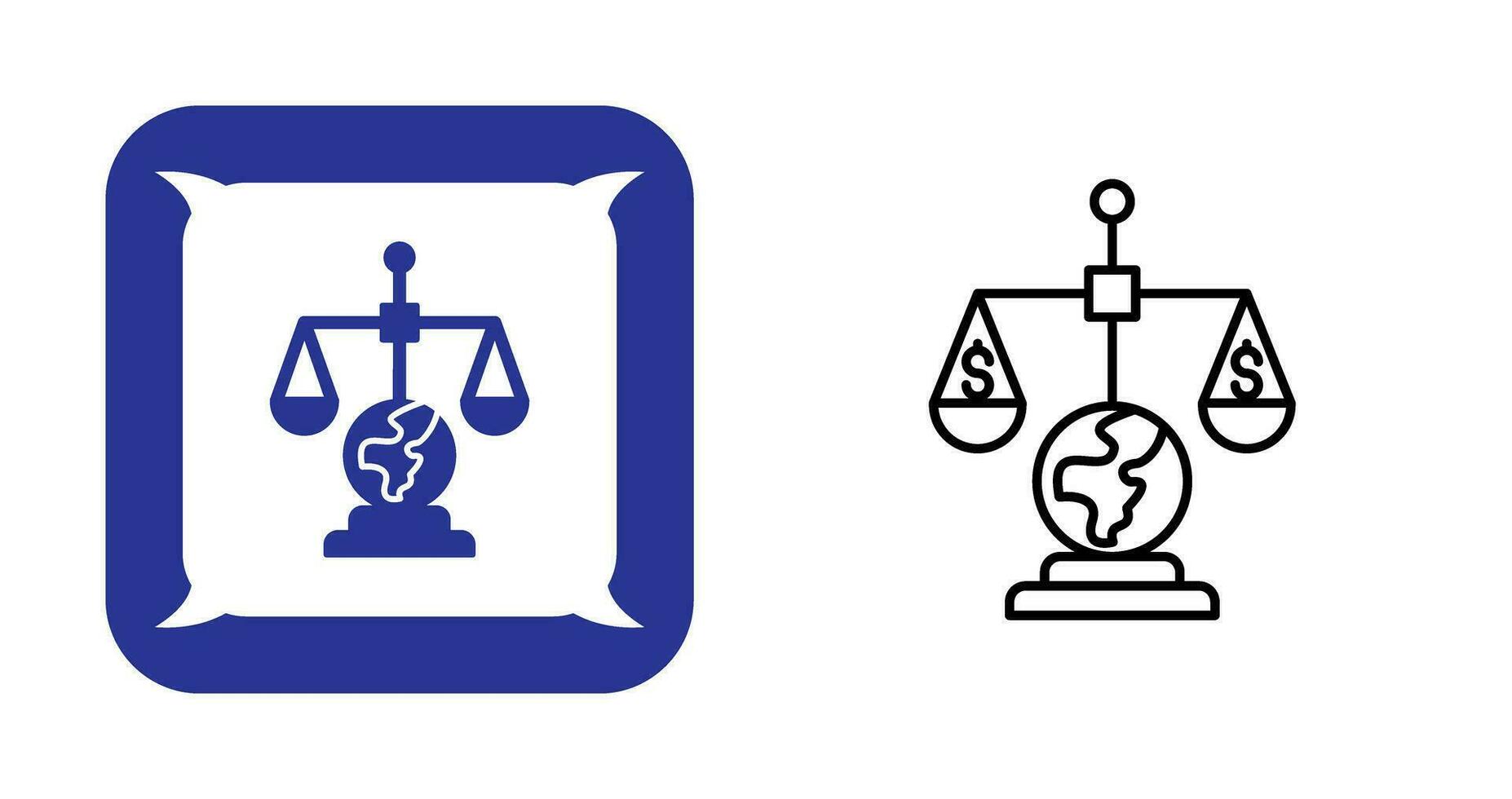 International Law Vector Icon