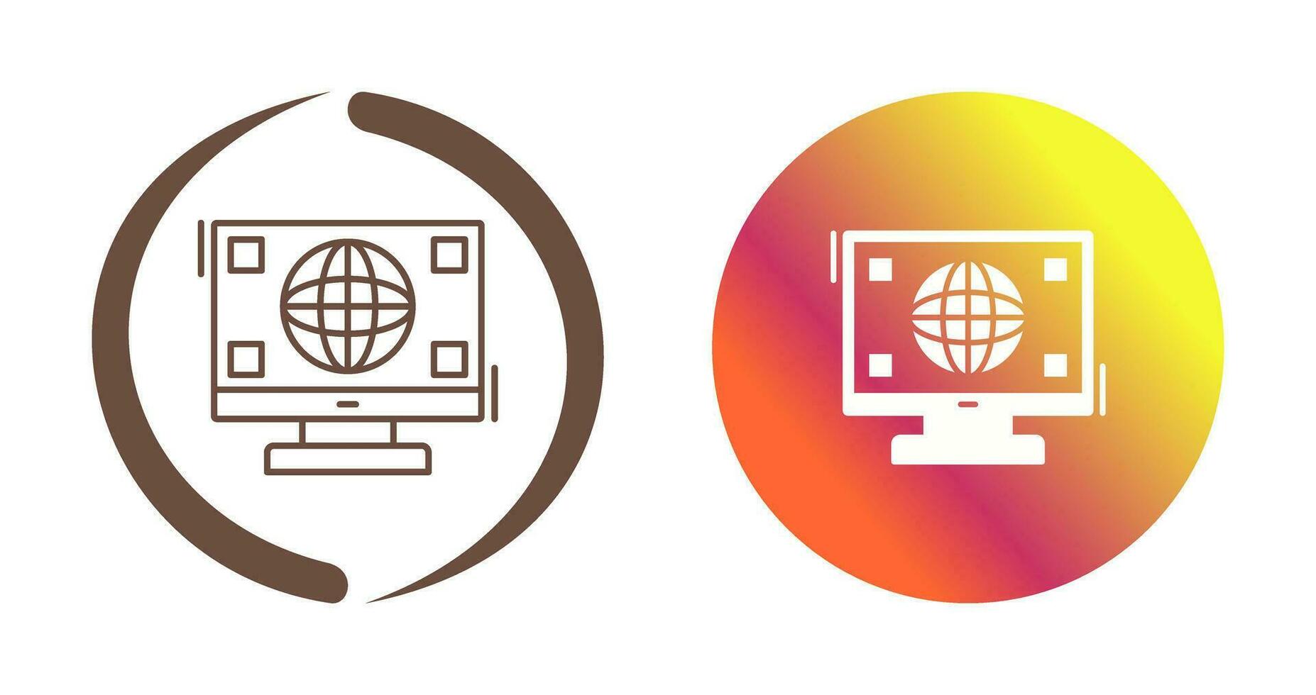 Worldwide Vector Icon