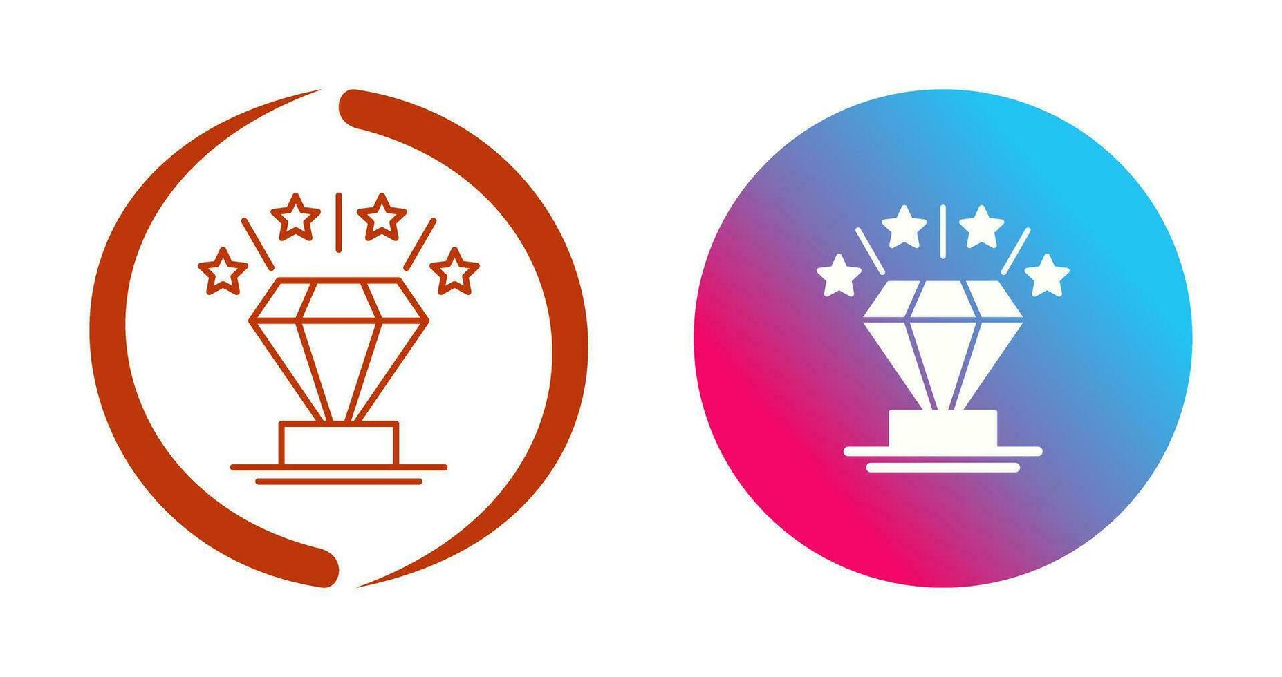 icono de vector de diamante