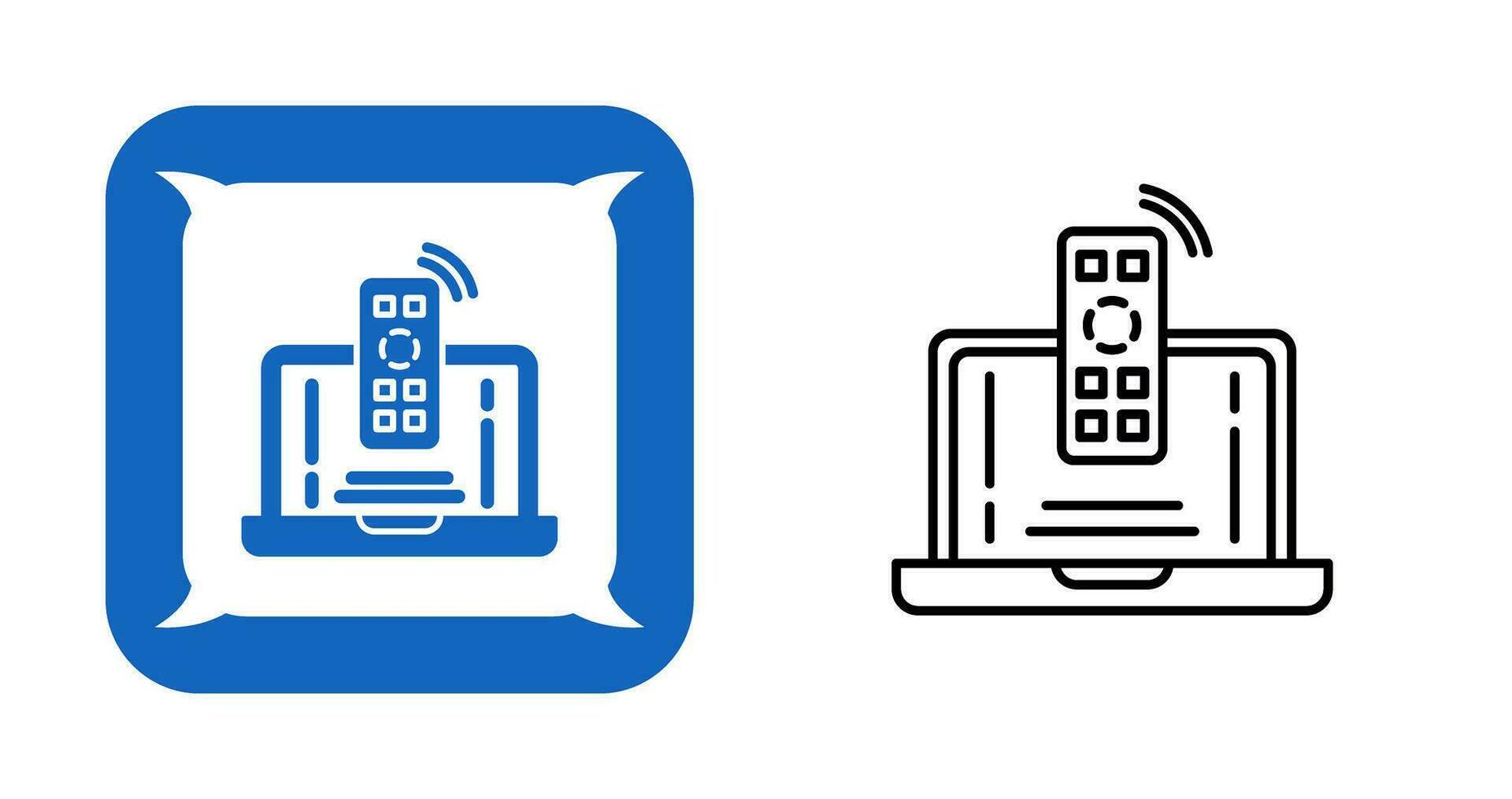 Remote Vector Icon