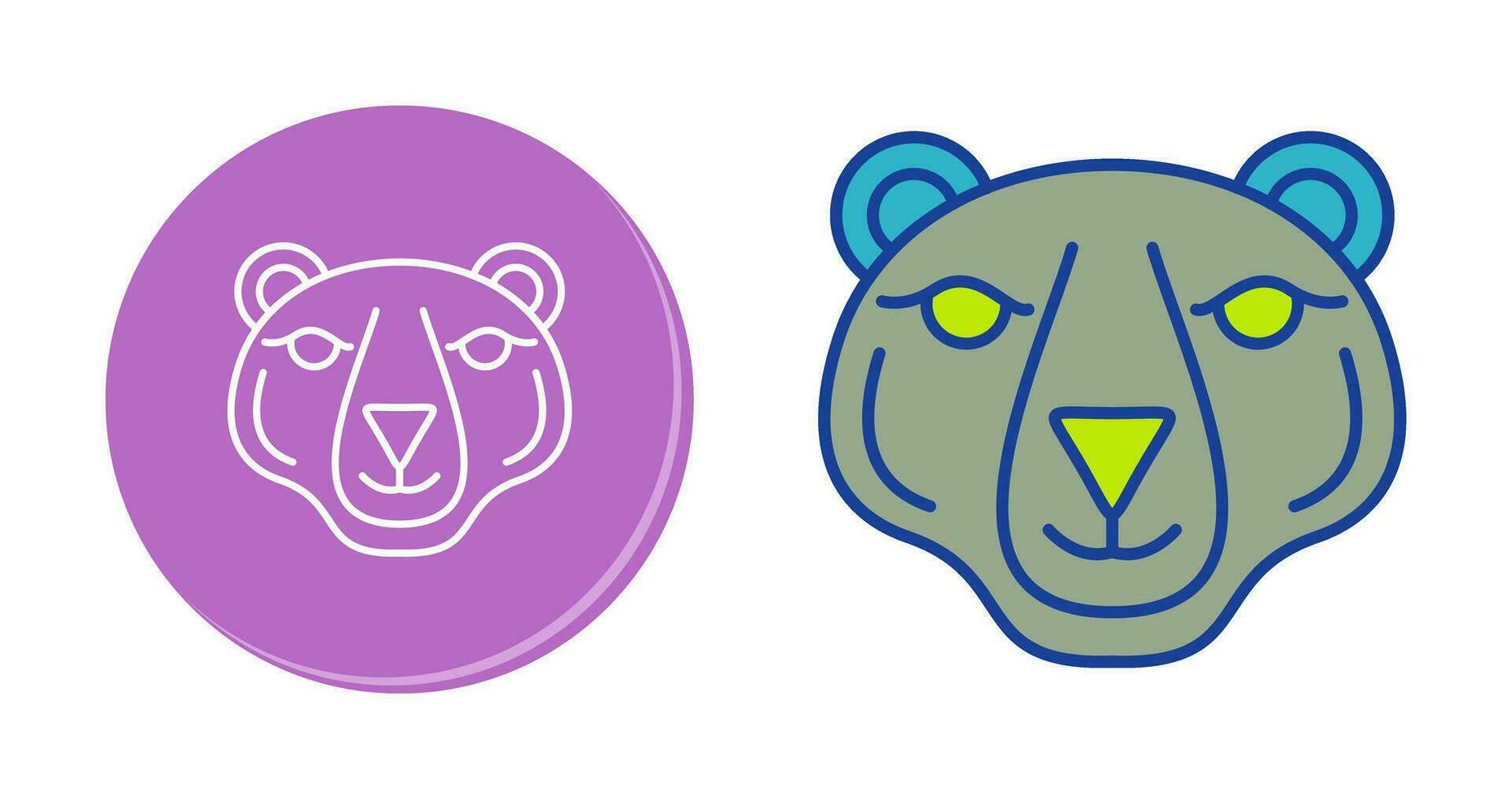 Polar Bear Vector Icon