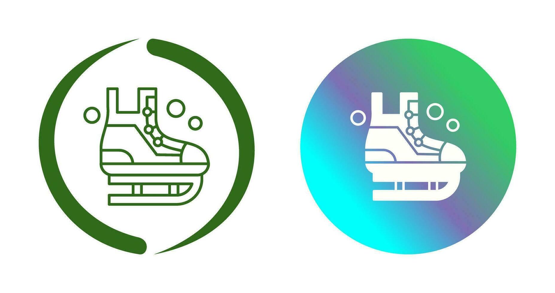 Ice Skating Vector Icon
