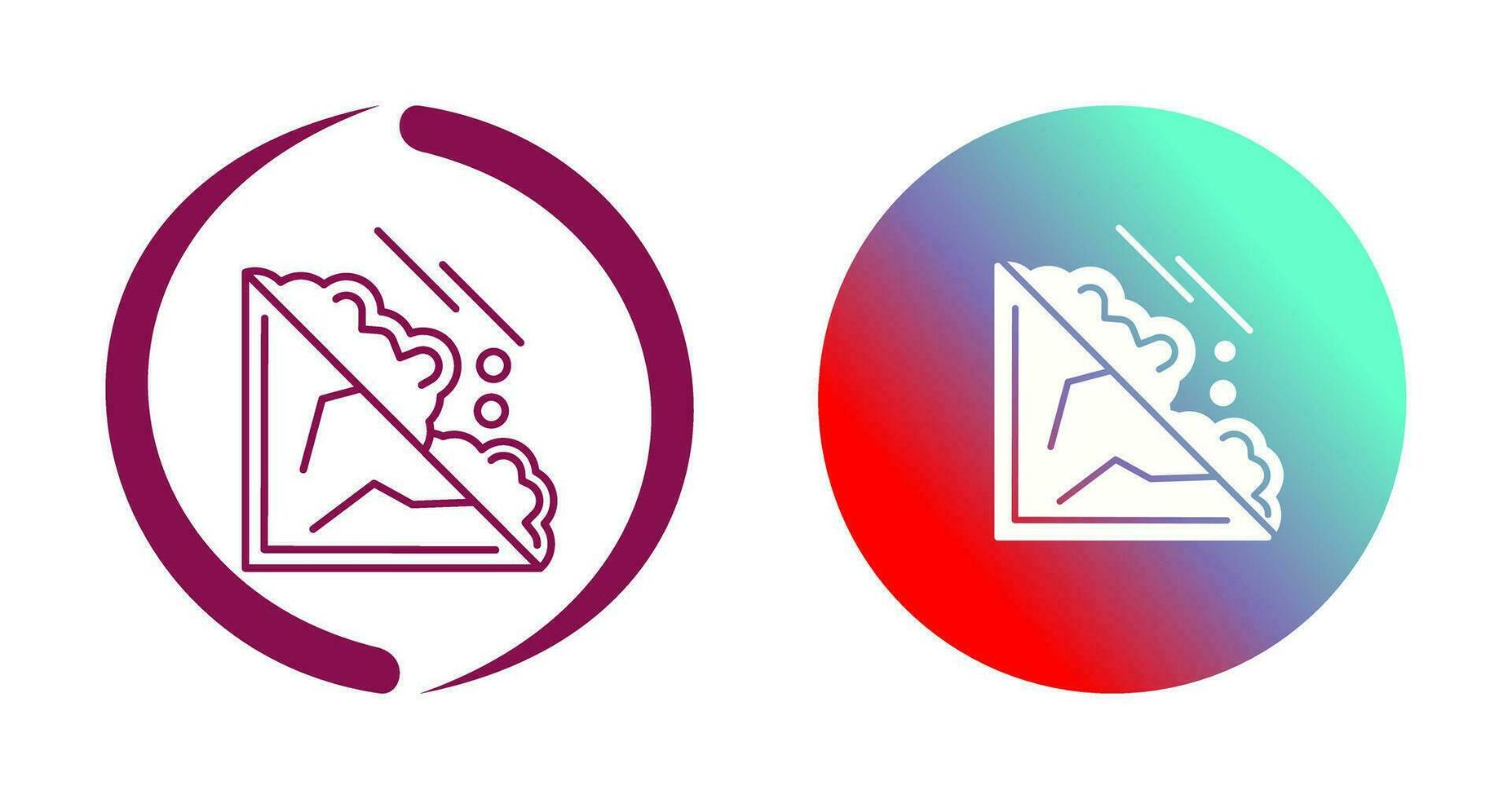 Avalanche Vector Icon