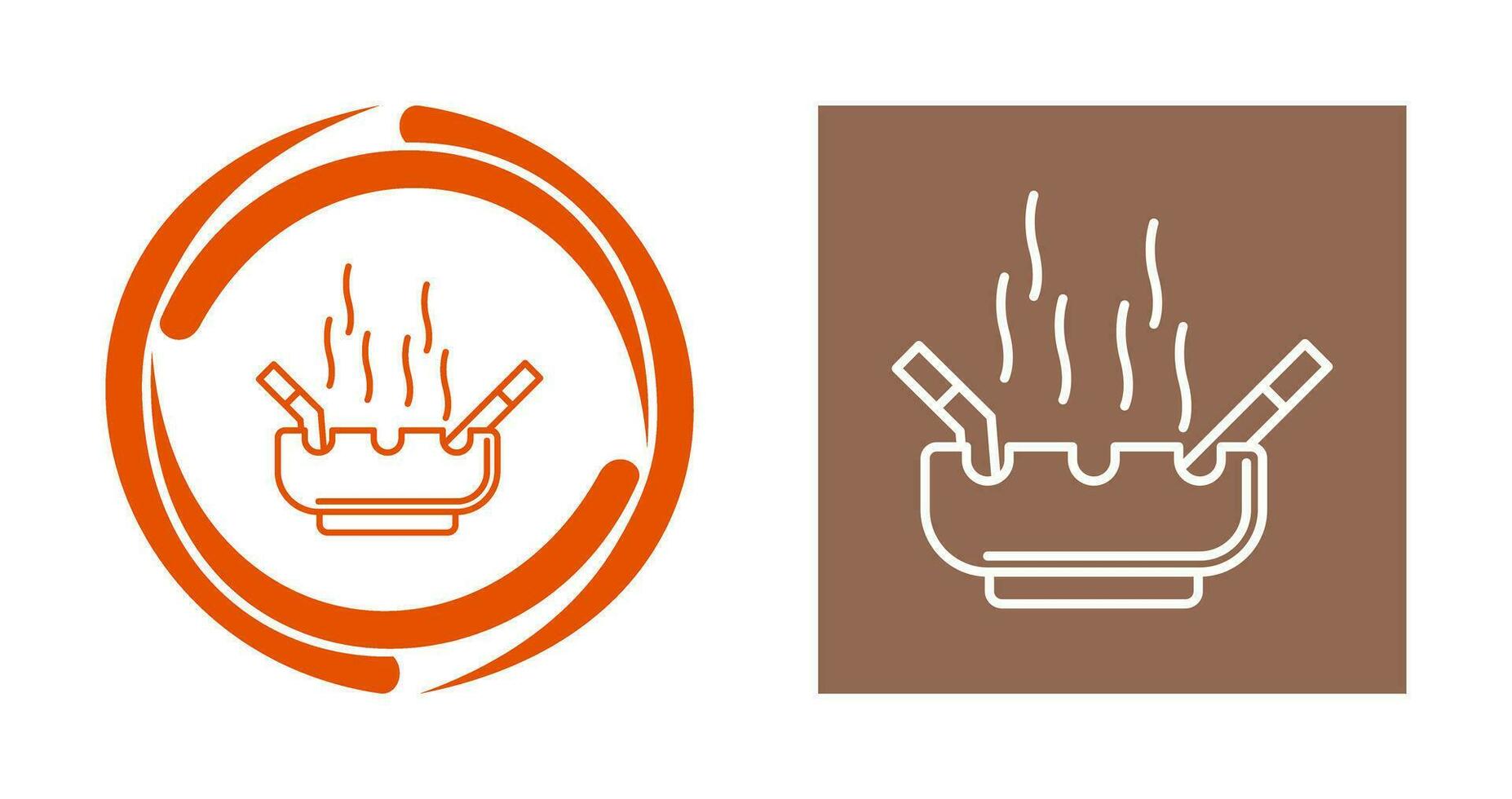 Ashtray Vector Icon