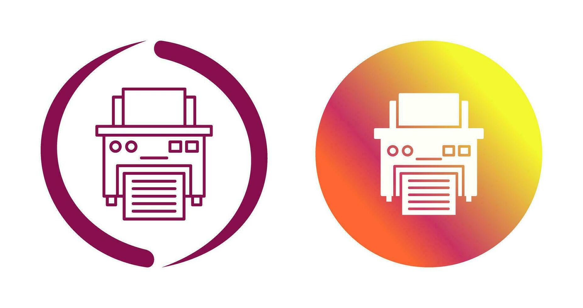 Printer Vector Icon