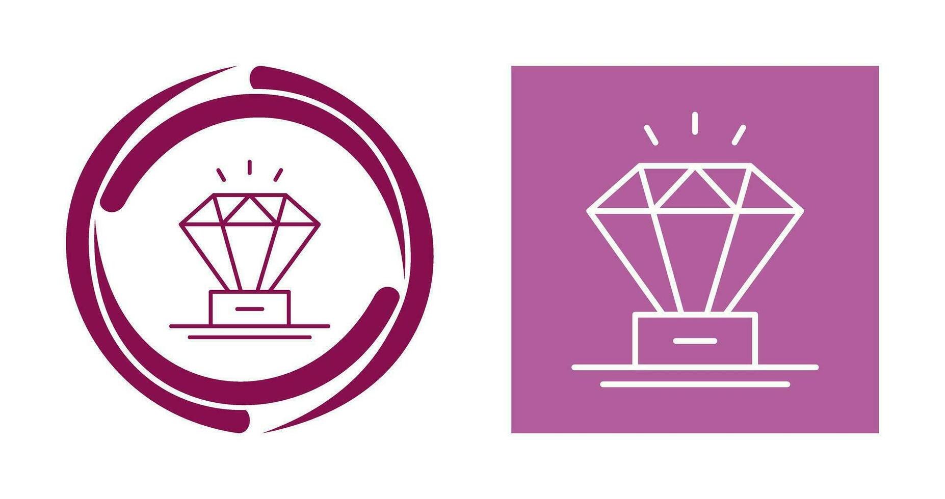 Diamond Vector Icon