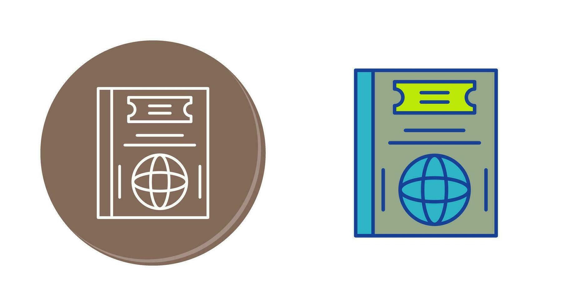 Passport Vector Icon