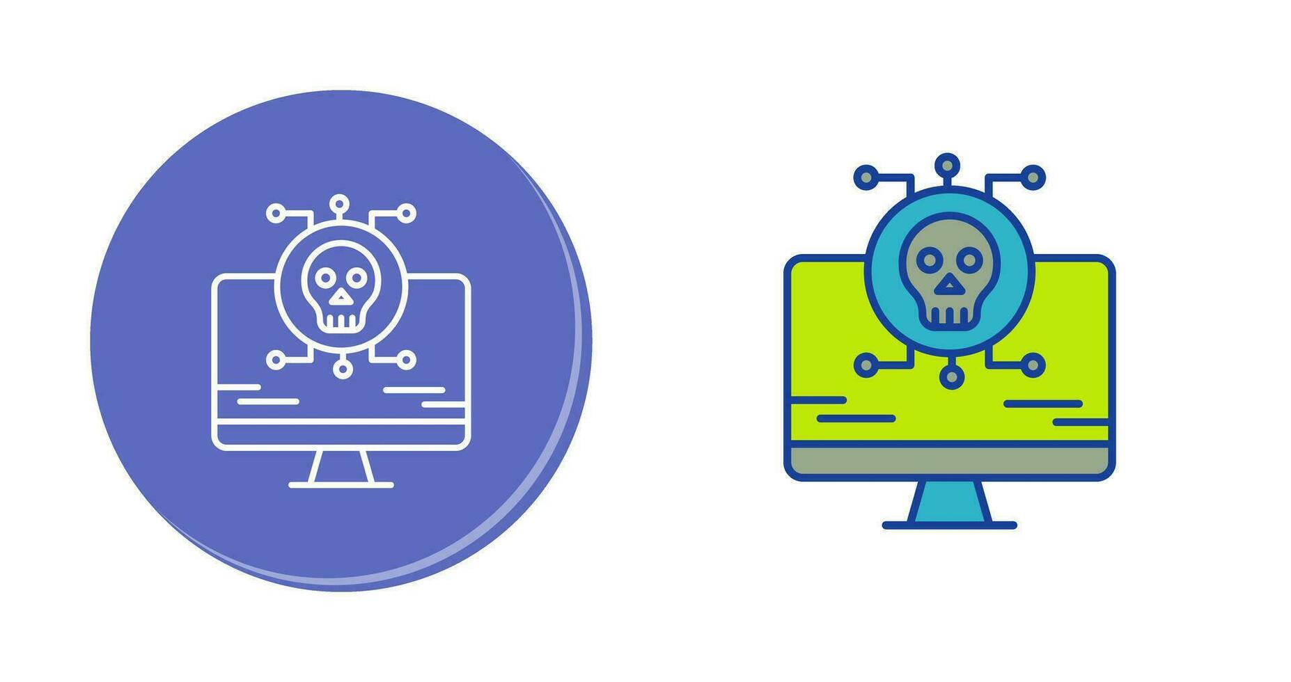 Virus Attack Vector Icon