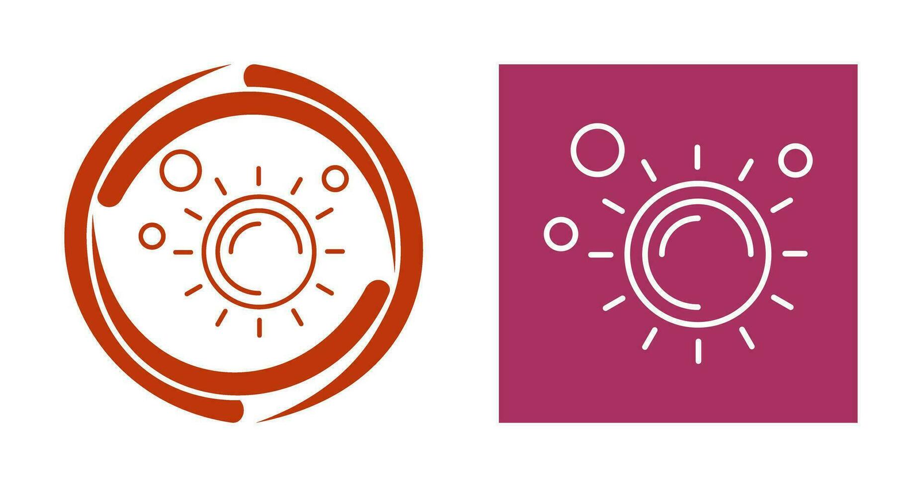 Sun Vector Icon
