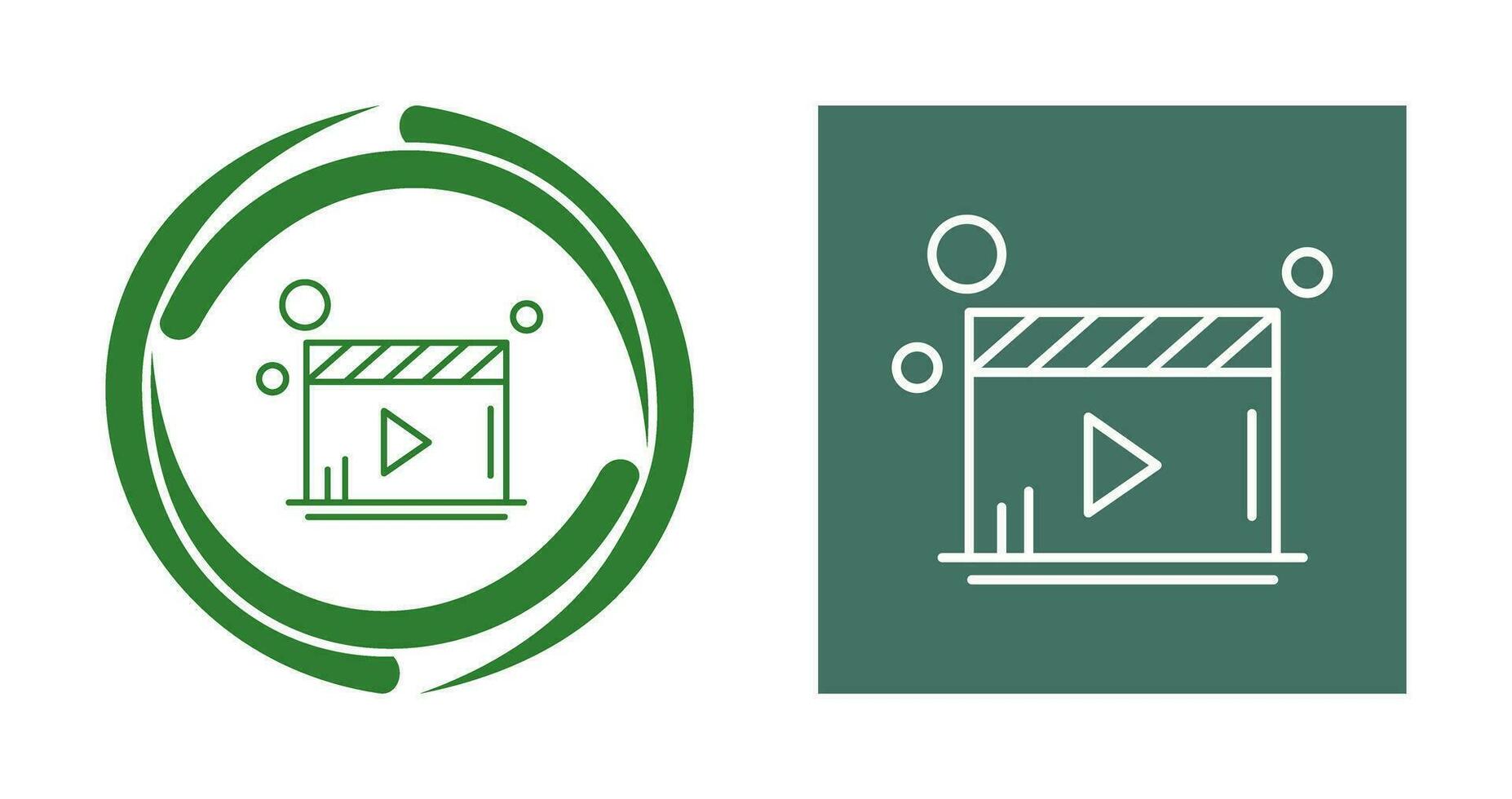 Video Player Vector Icon