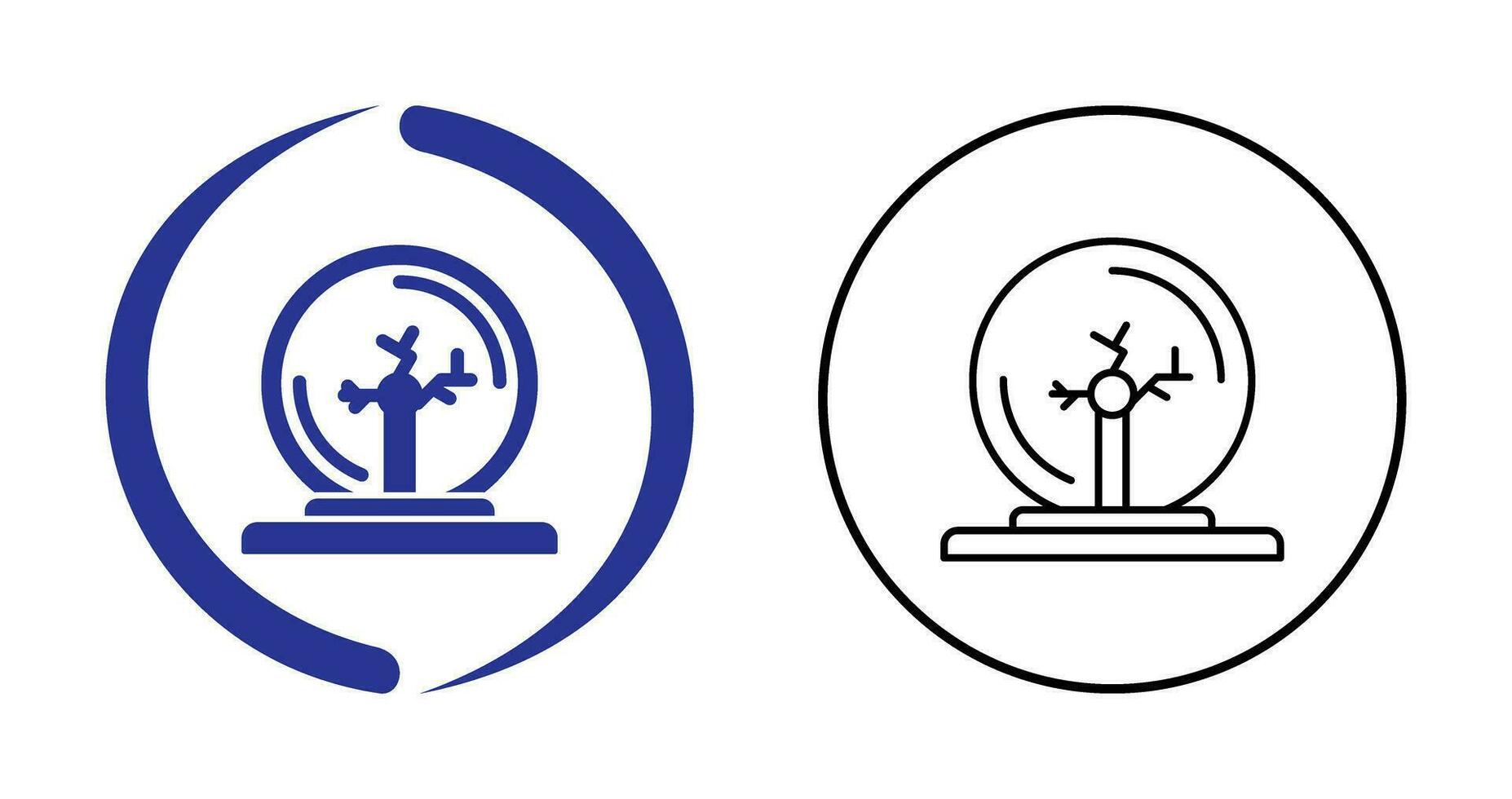Plasma Ball Vector Icon