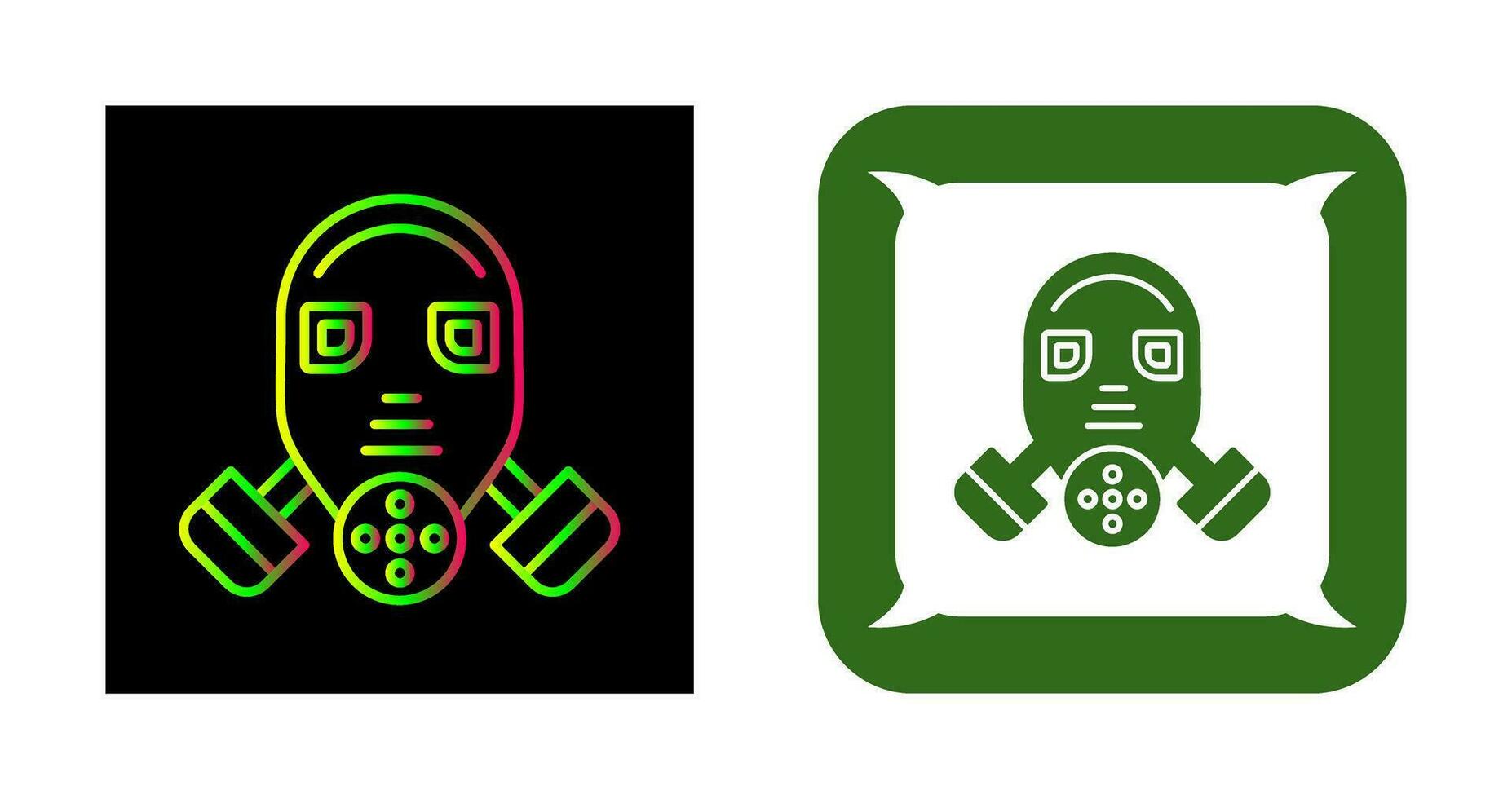 Gas Mask Vector Icon