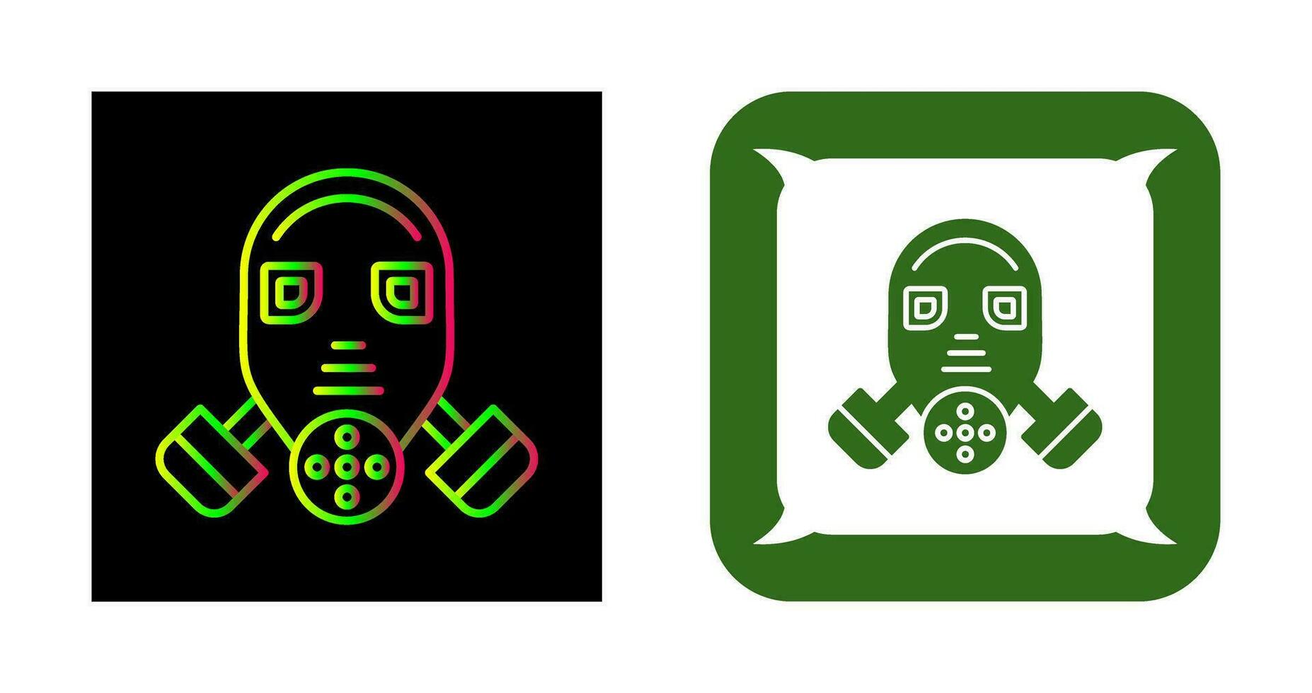 Gas Mask Vector Icon