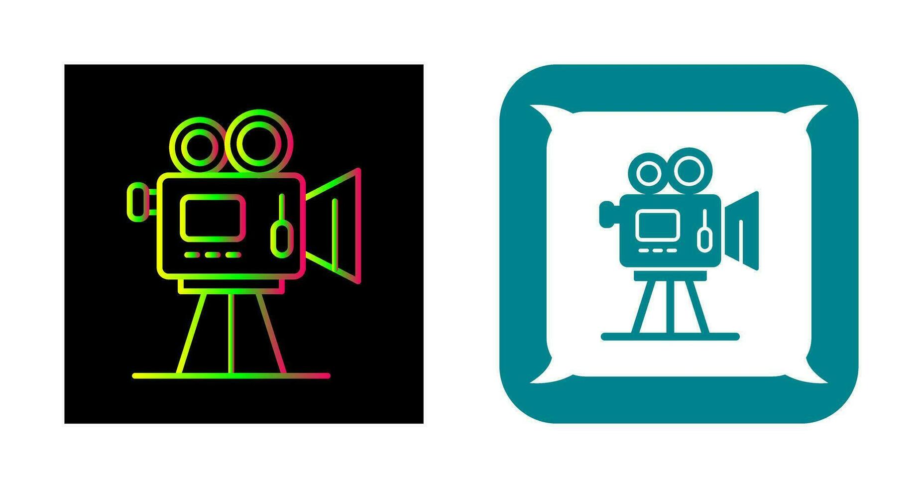 Movie camera Vector Icon
