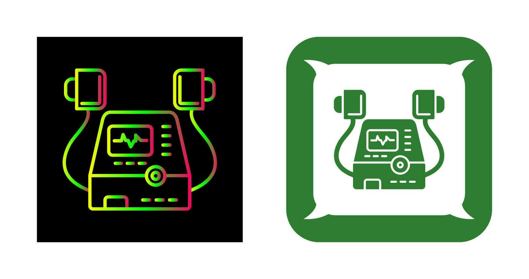 Defribillator Vector Icon