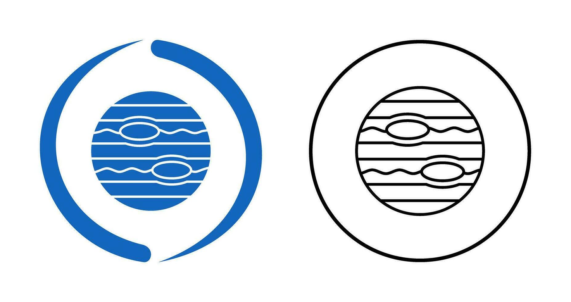 Neptune Vector Icon
