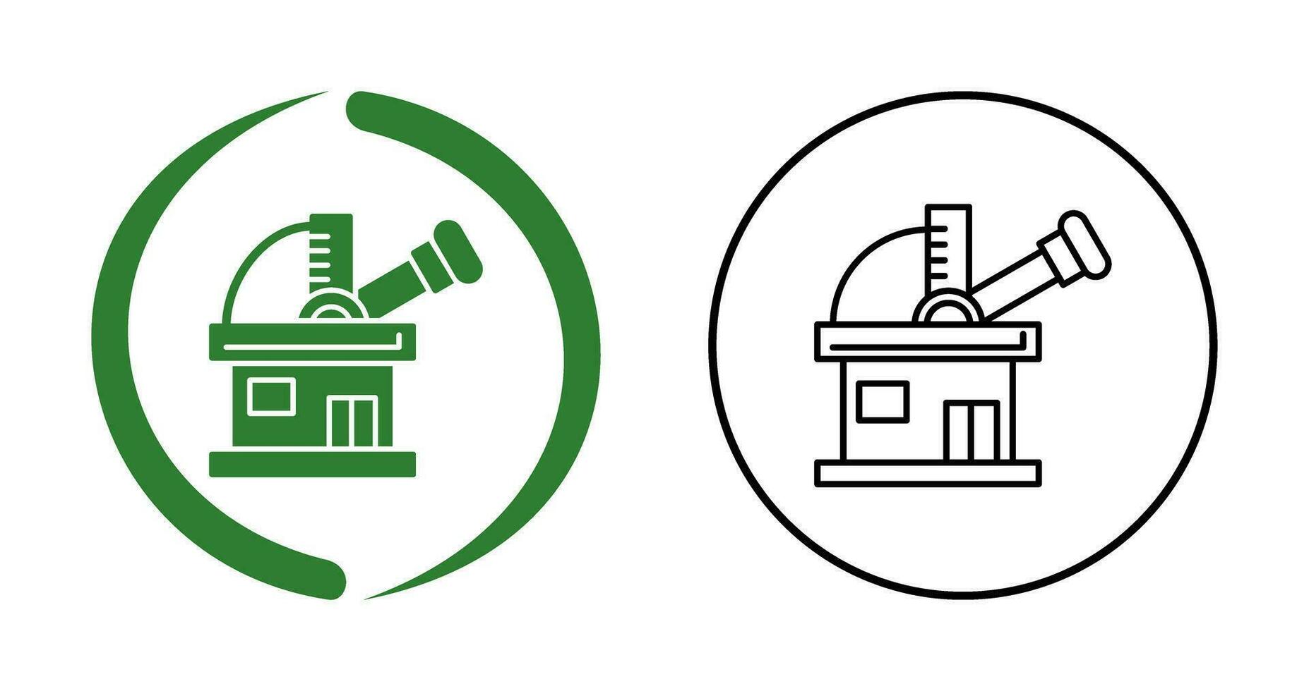 Observatory Vector Icon