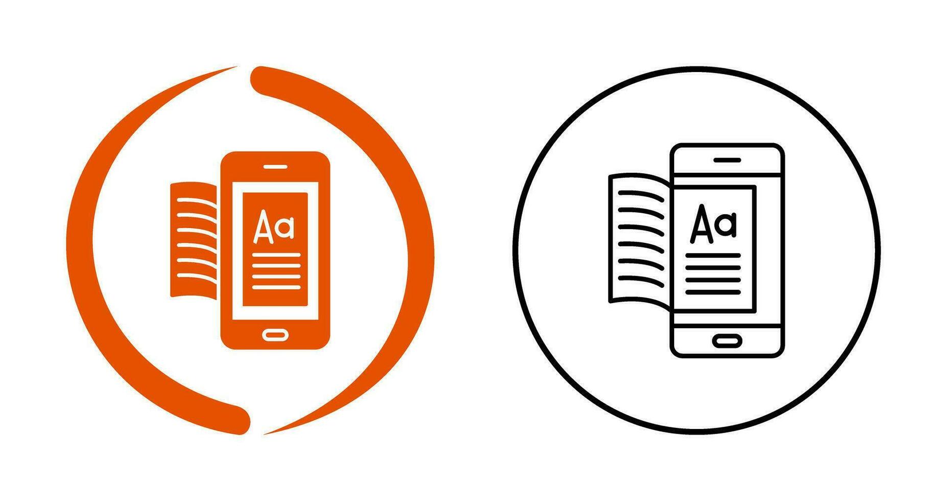 Ebook Vector Icon