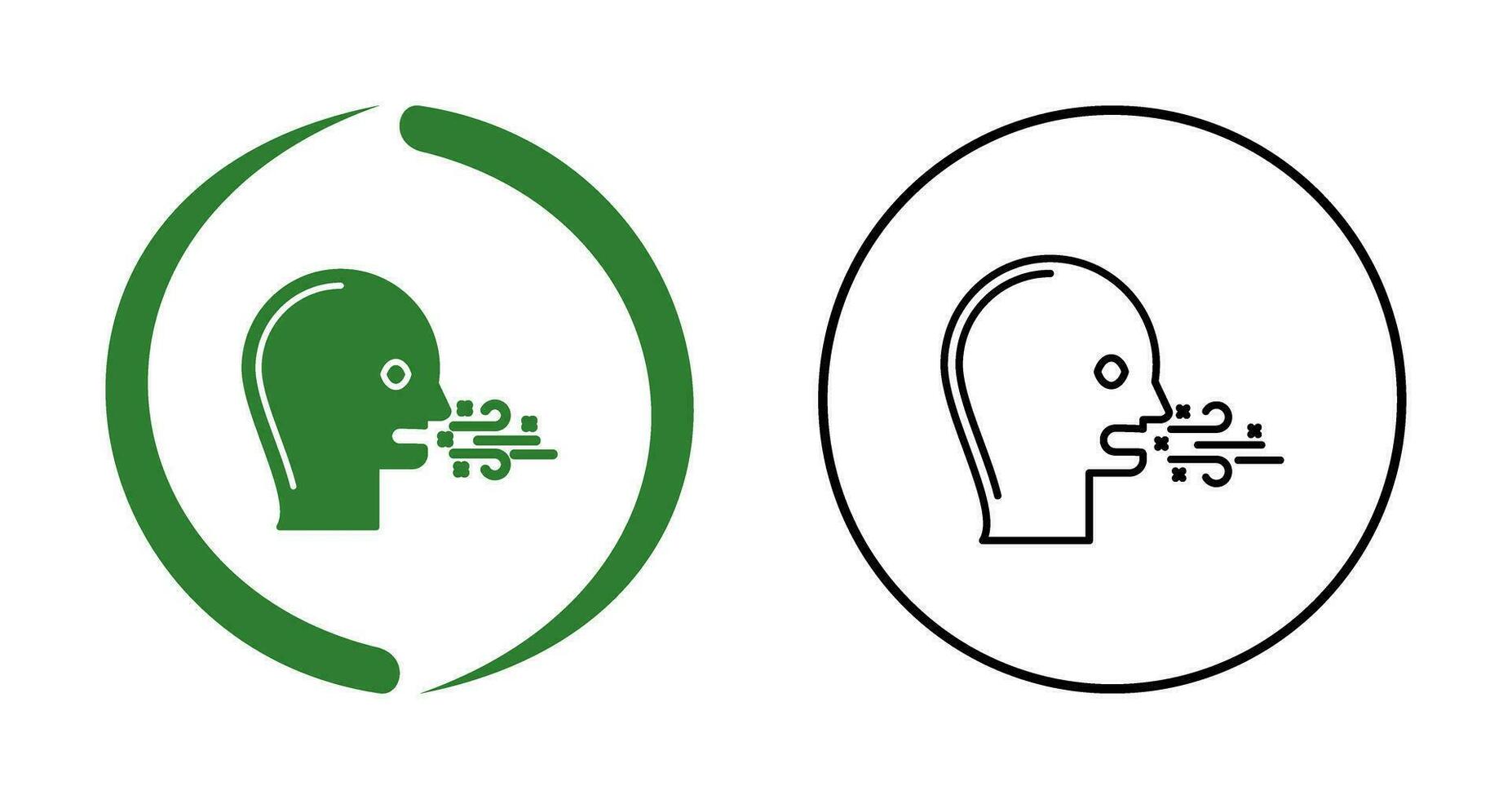 Bad Breath Vector Icon