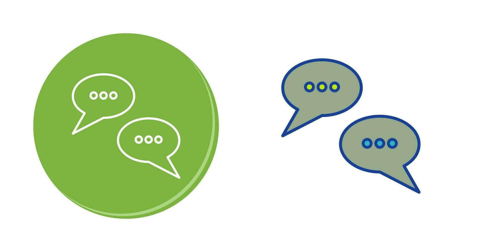 Conversation Bubbles Vector Icon