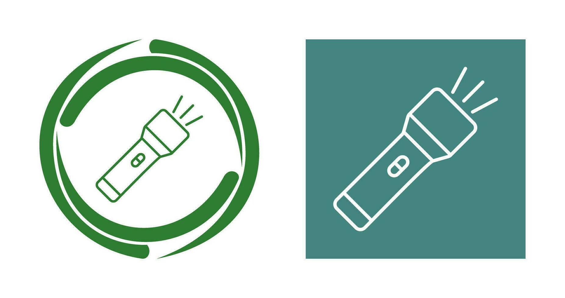 Flashlight Vector Icon