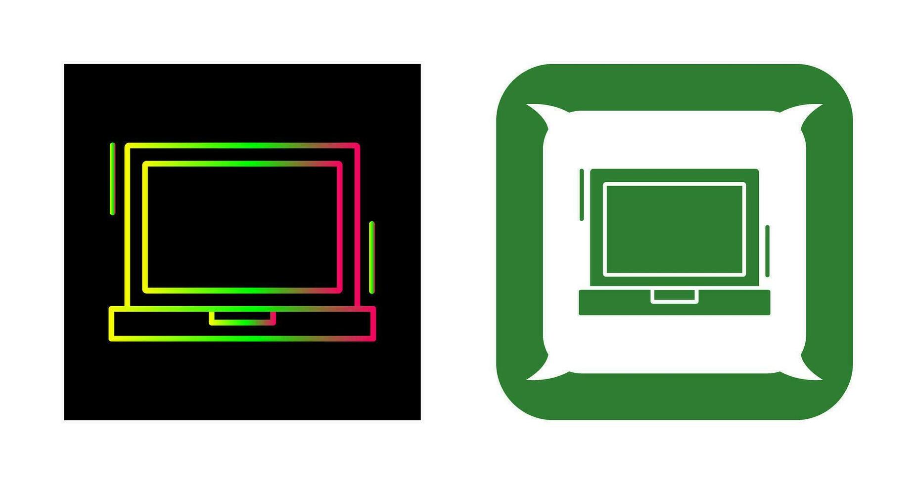 icono de vector de laptop