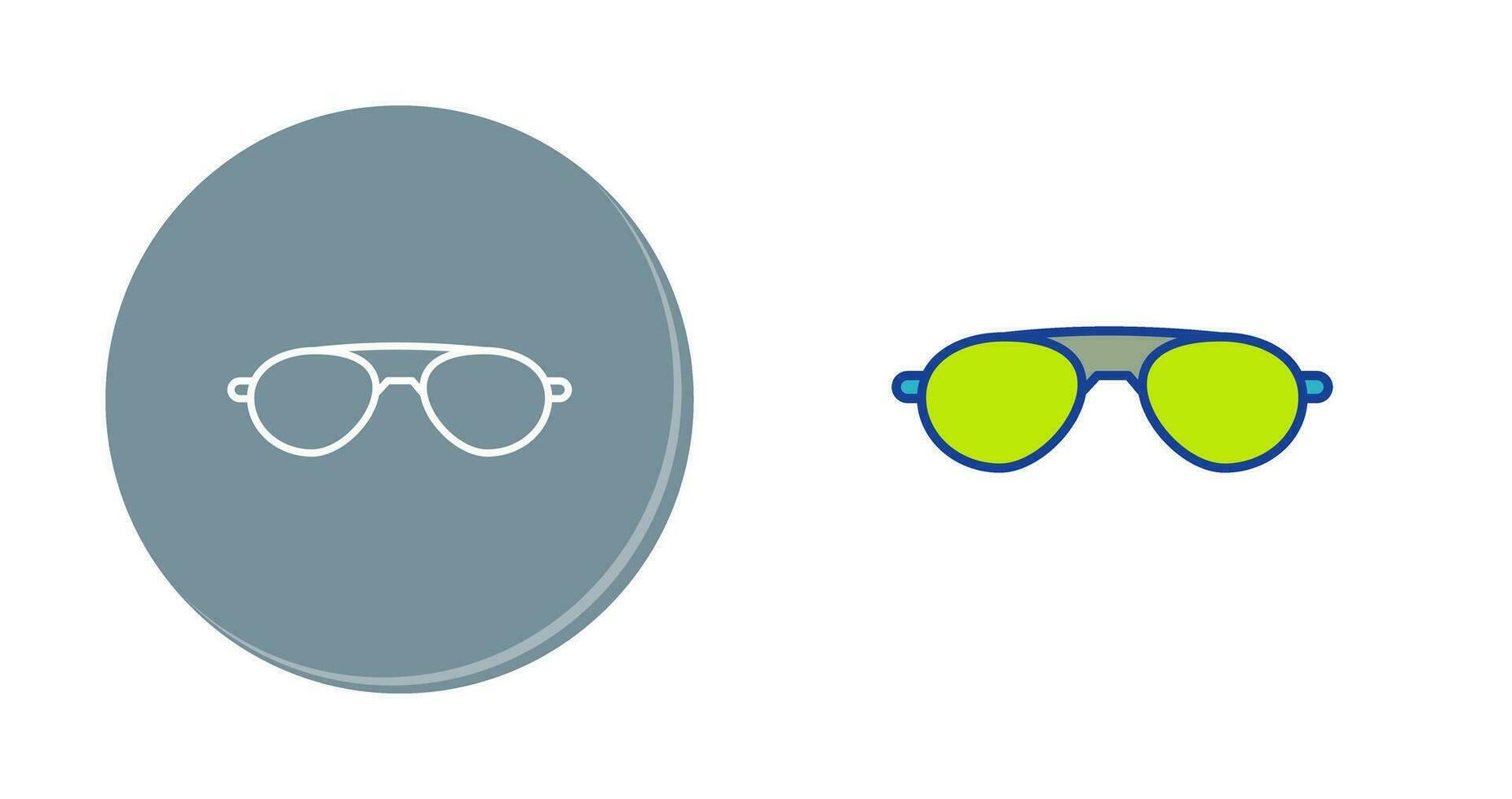 icono de vector de gafas de sol