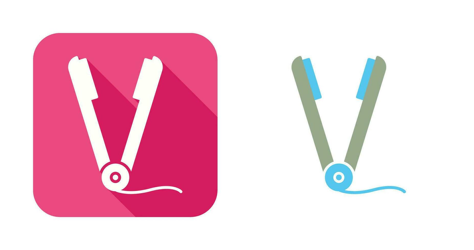 Straightener Vector Icon