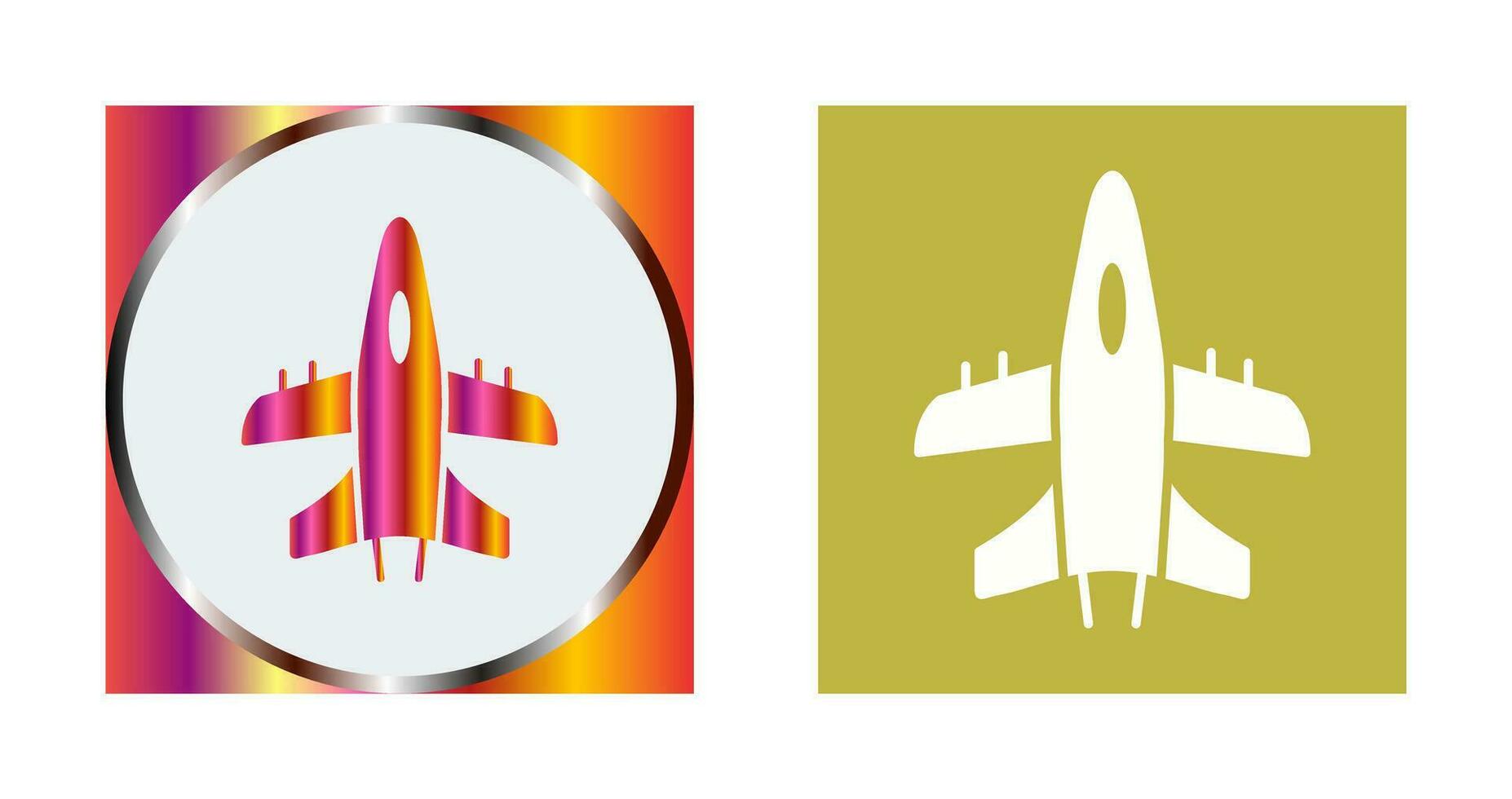 Military Plane Vector Icon