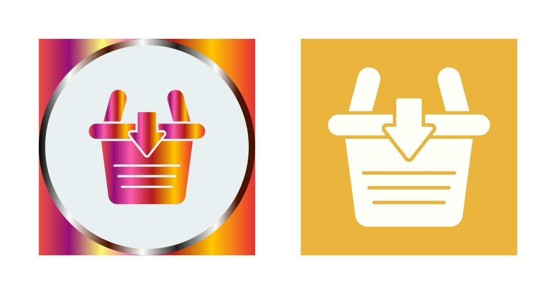 Add To Basket Vector Icon