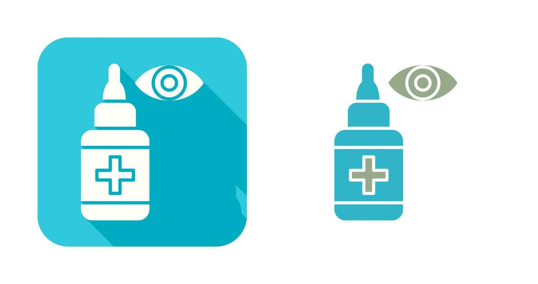 Eye Drop Vector Icon