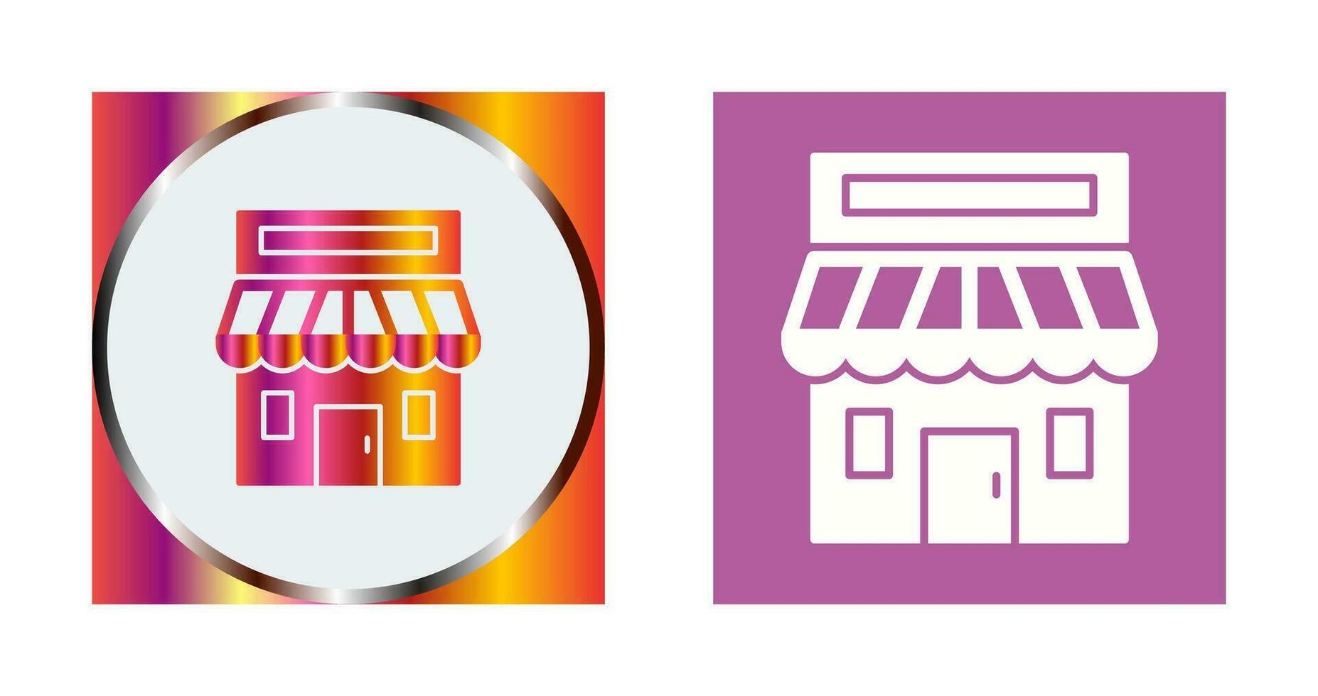 Retail Place Vector Icon