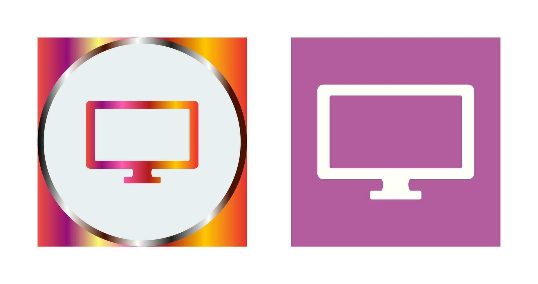 Monitor Vector Icon