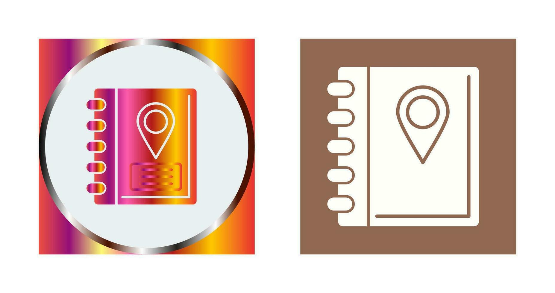 Address Book Vector Icon