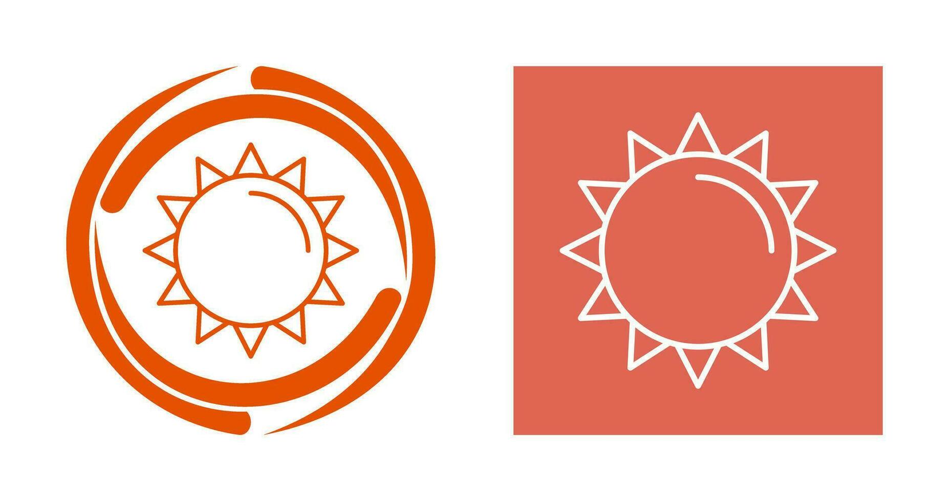 Sun Vector Icon