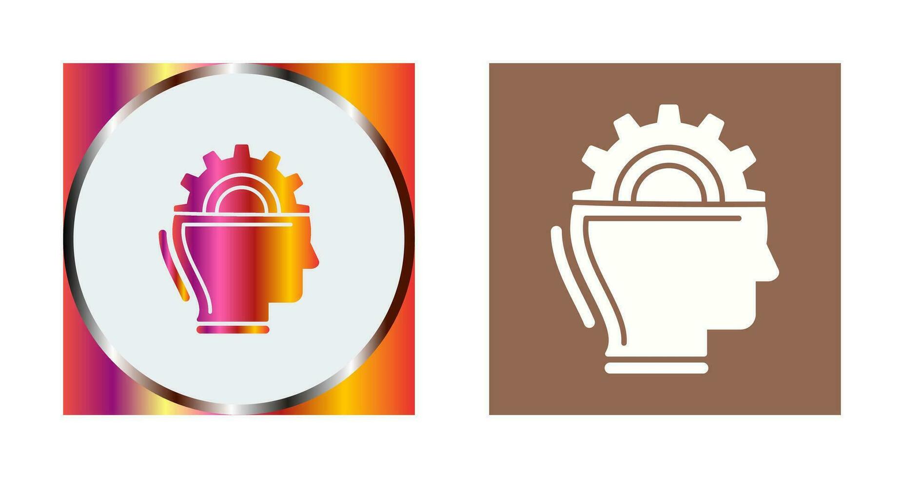 Machine Learning Vector Icon