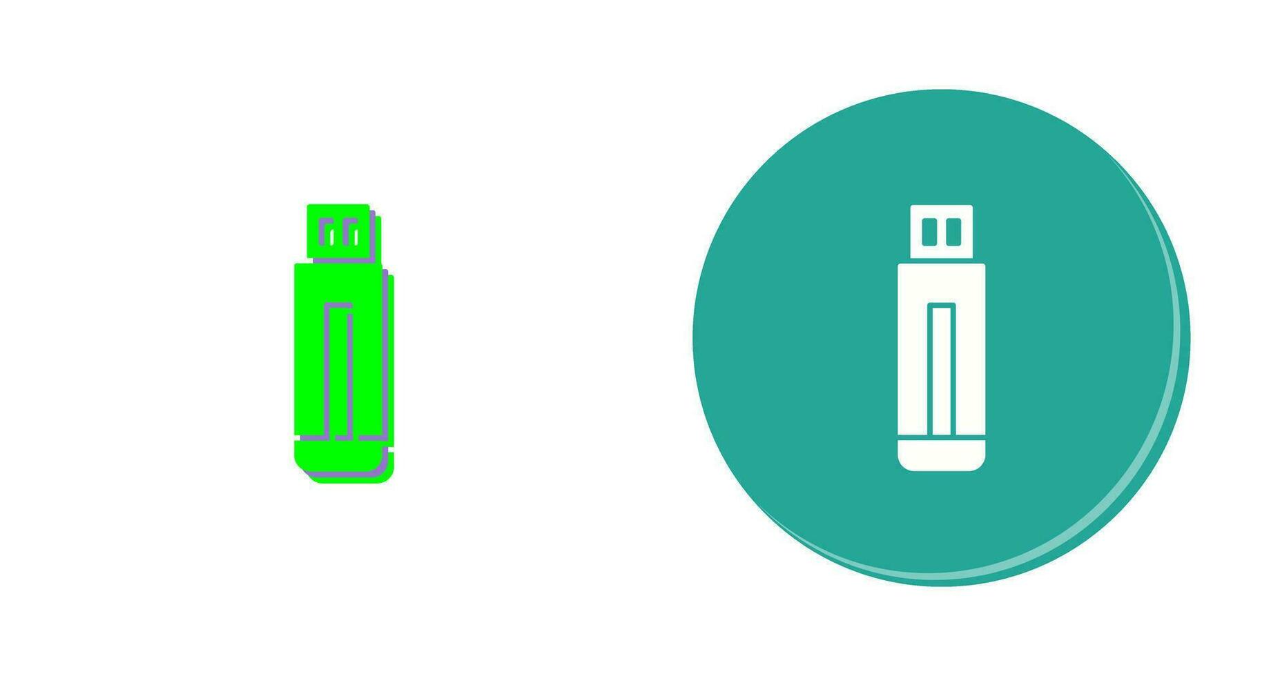 USB Drive Vector Icon